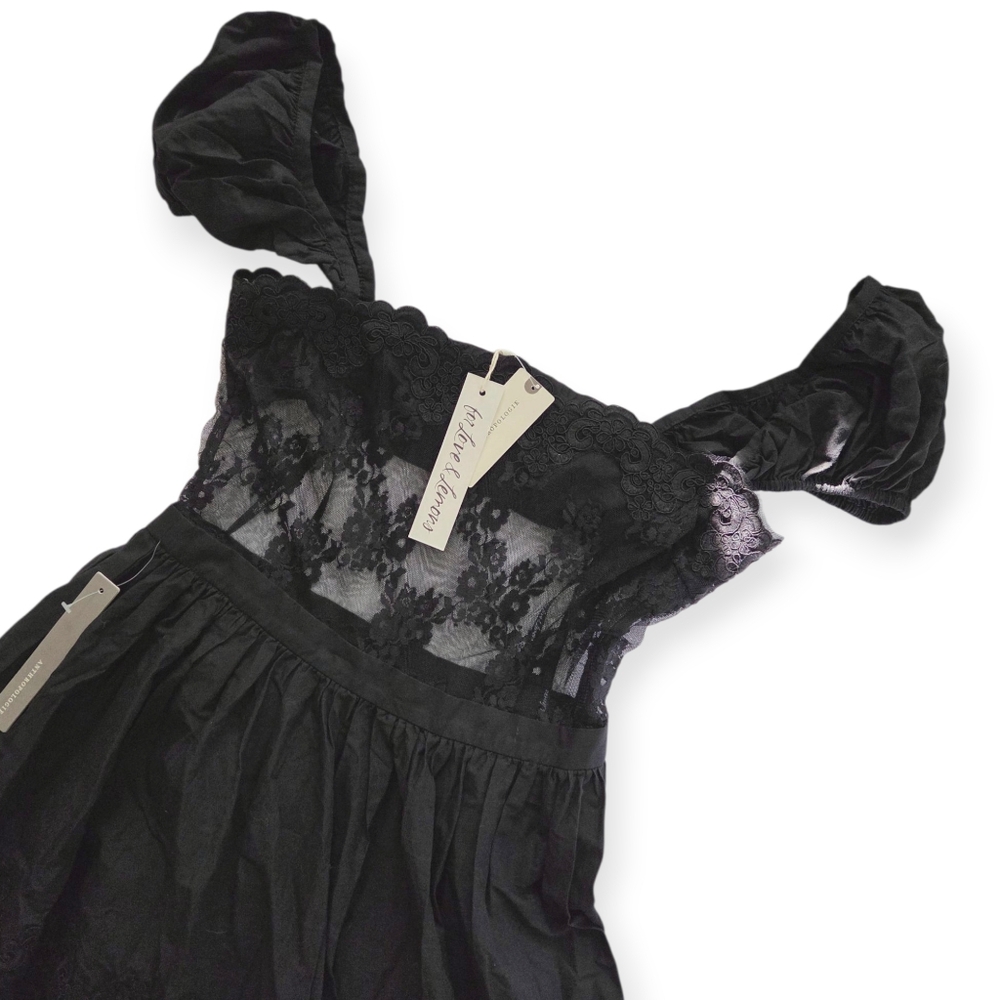For Love & Lemons Liya Lace Midi Dress - Picture 4 of 8